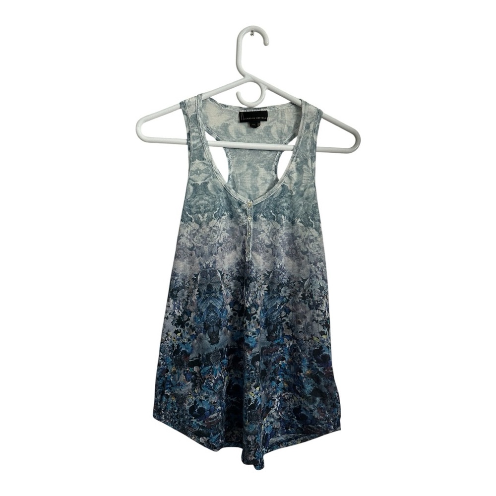 Buffalo David Bitton Blue and White Tank Top